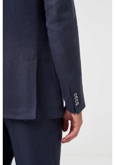 Bisse Erkek Regular Fit Takım Elbise Laci Ptk23y23129 D39 Lacivert
