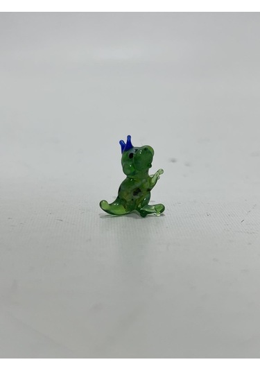 El Yapımı Mini Murano Cam Dinozor Biblo A161-09
