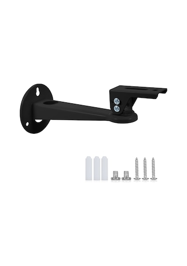 Ximistore9 Projektör Duvar Tutucu - 360 Dönebilen, 60 Yükseklik Ayarı, 20cm Maks Uzunluk, 1.5kg Yüke Dayanır, Siyah En Az 10 Adet