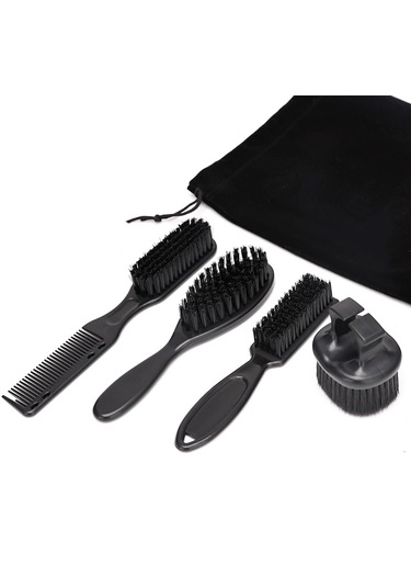 Dolıty Berber Fırçası Ve Tarak Seti Temizleme Saç Kese-paketi