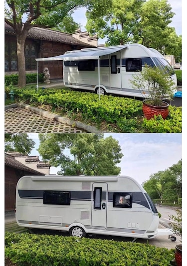 Campasist Ca400tk 4.00 X 2.50 Beyaz Kasetli Duvar Tipi Karavan Tentesi