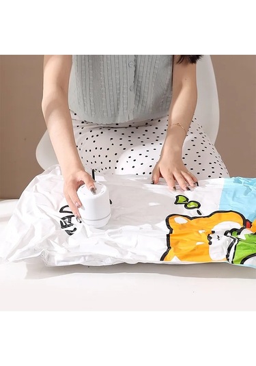 Sones Basınçlı Vakum Torbası İçin Elektrikli Hava Pompası Beyaz