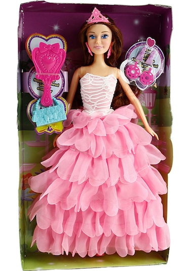 Vardem 29 Cm Aksesuarlı Prenses Bebek Asortili VAR-WG-66796