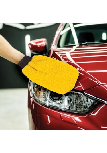 Automix 4463 Bikomponent Mikrofiber Köpürtme ve Parlatma Eldiveni