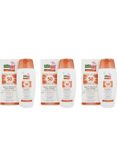 Sebamed Multi Protect Güneş Losyonu Spf 50 3 x 150 ML