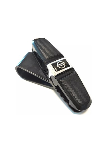 Power Resulting Nissan İçin Güneşlikli Araç Gözlük Tutucu 174448185 Siyah