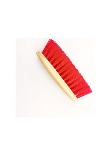 Elmpaly Kırmızı İki Uçlu At Fırçası: Esnek, Kolay Temizlenir, Rahat Tımar Ve Banyo Fırçası