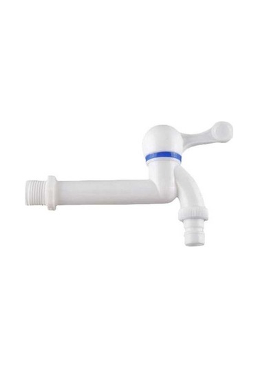 Dancemonkey Cbtx Plastik Tek Soğutucu Çamaşır Makinesi Musluğu 3/4 İnç Duvara Monte Musluk Çok Renkli