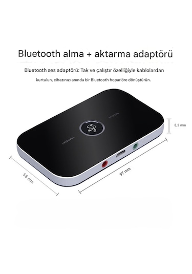 Bluetooth Ses Adaptör Bluetooth Wireless Receiver Aux Usb Rca Wireless Araç Hoparlör Bluetooth Kiti