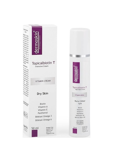 Dermoskin Topicalbiotin T Vitamin Kremi 50 ML