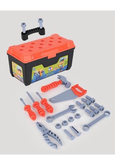Çocuk Çantalı Tamir Seti Turuncu