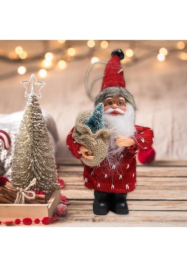 Pazly Yılbaşı Süsleme Suntek Stil-c Peluş Bebek Baba Asılı Fp