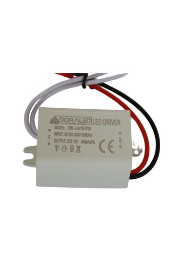 1-3X1W 350Ma 3-12V Power Led Driver IP20 Power Led Sürücü