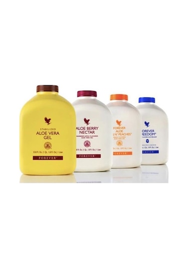 Forever Living Aloe Vera Gel Berry Nectar Freedom Bitsn' Peaches