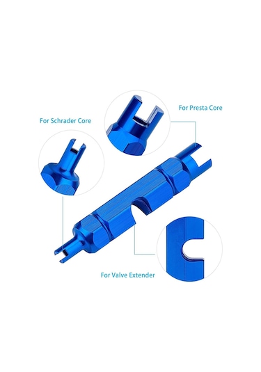 Tangshopping 44 Parçalı Valf Gövdesi Sökme Aleti, Valf Çekirdeği, 4 Yollu Valf Aracı, Valf Çekirdeği Sökme Aleti, Valf Gövdesi Kapağı