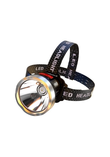 Jian Fan Led Dışmekan Gece Balıkçılılık Lam Basıfar Gümüş Siyah - Gümüş