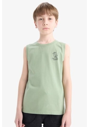 Defacto Erkek Çocuk Bisiklet Yaka Atlet E0192a825hsgn1125 Yeşil Defacto Erkek Çocuk Bisiklet Yaka Atlet E0192a825hsgn1125 Yeşil