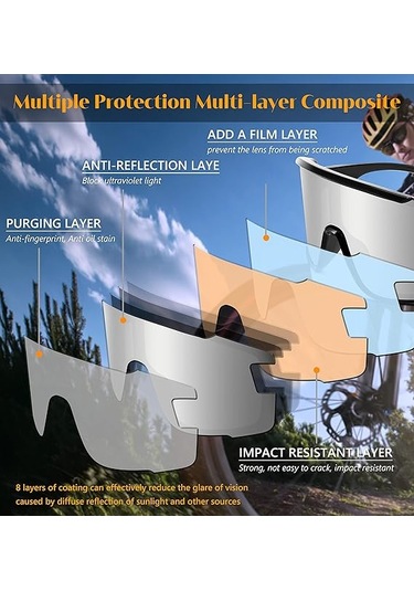 Erkekler Kadınlar Spor Güneş Gözlükleri Uv400 Korumalı Açık Hava Koşu Sürüş Yürüyüş Beyzbol Gözlükleri Çok Renkli