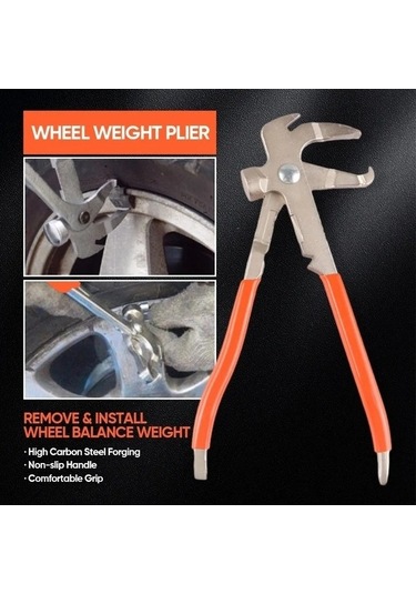 Fastbuy Lastik Dengesi Ağırlık Kaldırma Pencesi, Kırmızı, Dayanıklı Dengeli Çekiç