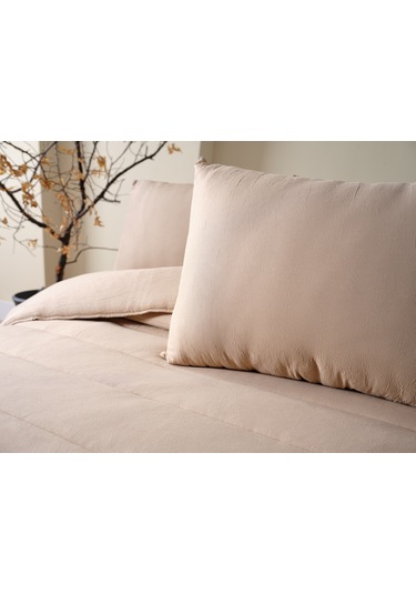 Cloudy Çift Kişilik Yorgan Seti - Taş