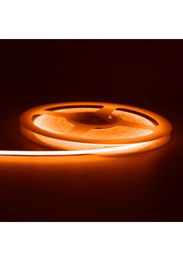 Epistar 3mm Ultra İnce Cob Led Şerit 12v Dıy Ev Dekor Ve Araç Aydınlatma Mavi/pembe/kırmızı/mor Turuncu 0-5w 5m Chına