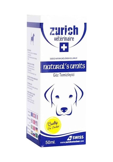 Zurich Köpekler için Göz Temizleyici 50 ML