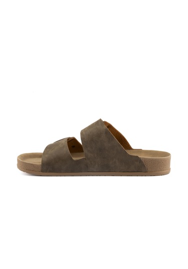 Comoflex Pimli İlkbahar-yaz Erkek Terliği Vizon