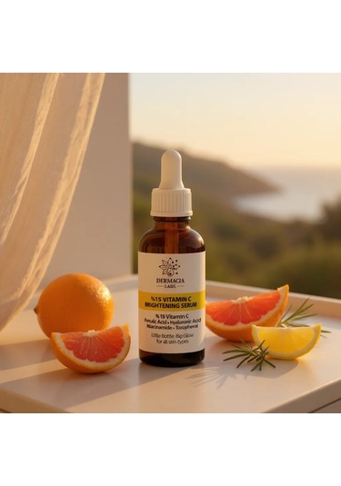 %15 C Vitamini Aydınlatıcı Ve Cilt Tonu Eşitleyici, Leke Karşıtı Serum 30 Ml %15 Vitamin C