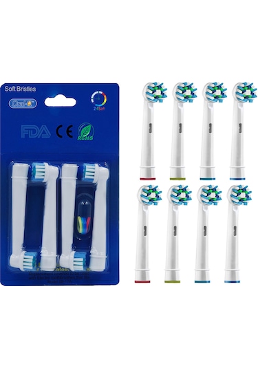 Lovyco Precision Clean Diş Fırçası Yedek Başlığı  4’lü