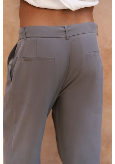 Mai Collection Lorenza Kemer Detay Antrasit Erkek Pantolon Antrasit