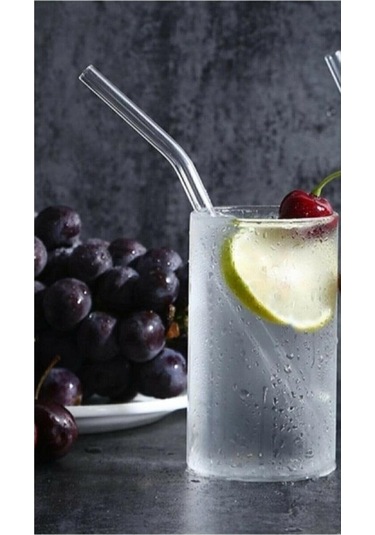 Mithra Life 6 Lı Şeffaf Eğimli Cam Pipet Mıt1003