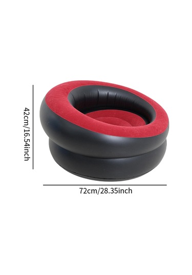 Suntek Dış Mekan Mobilyaları Kapalı Oyun Odası Için Şişme Kırmızı Siyah