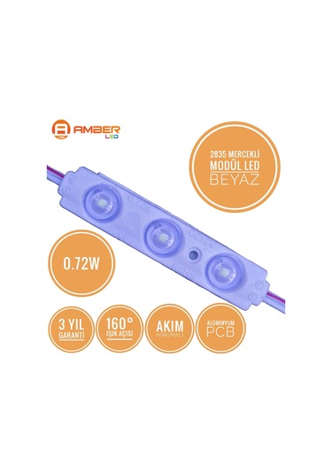 Amber Led Mercekli Modül Led 1.5 W 390455998