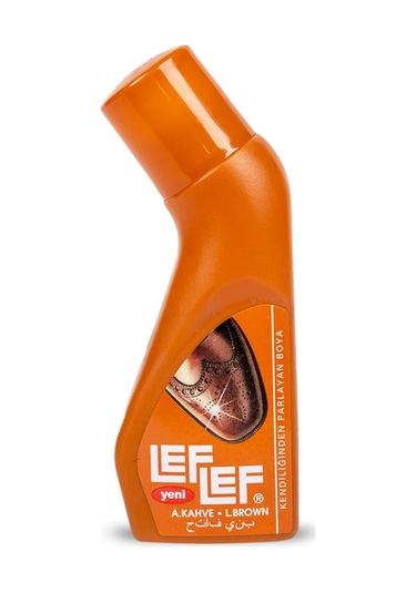 Bağcık + Nuri Leflef Deri Likit Ayakkabı Bakım Boyası Süngerli 75 Ml Set 001