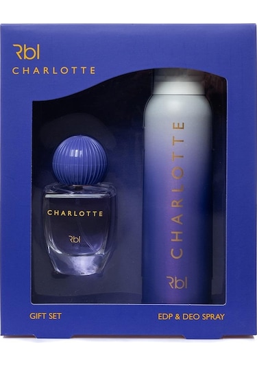 Rebul Charlotte Kadın Parfüm EDP 50 ML + Charlotte Kadın Sprey Deodorant 150 ML