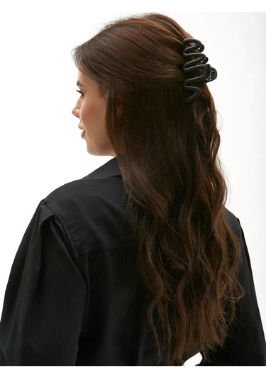 Evia Mat Saç Tokası Armadilli 200586343 Siyah