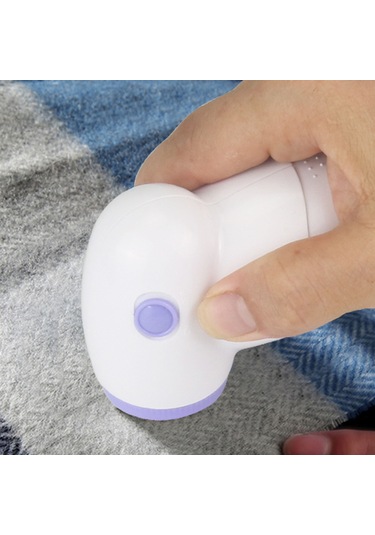 Kosona Mini Elektrikli Kumaş Tüy Dikeni, Taşınabilir Kuru Temizleyici, Kumaş Bakımı Aleti - Mavi Pil Dahil Değil Mavi