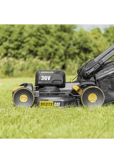 Cat DG272 36V 4.0AH Li-ion Profesyonel Kömürsüz Şarjlı Çim Biçme Makinesi