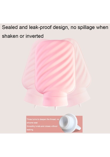 İmitasyon Tavşan Kürkü Su Dolu Pvc Soğuk / Sıcak Kompresler İçin Patlamaya Dayanıklı Sıcak Su Torbası, Renk: Mavi 1000ml