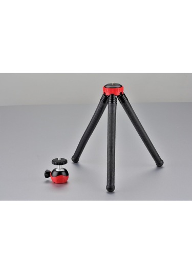 Digipod Esnek Örümcek Ahtapot Top Kafa Mini Tripod Standı S-0...