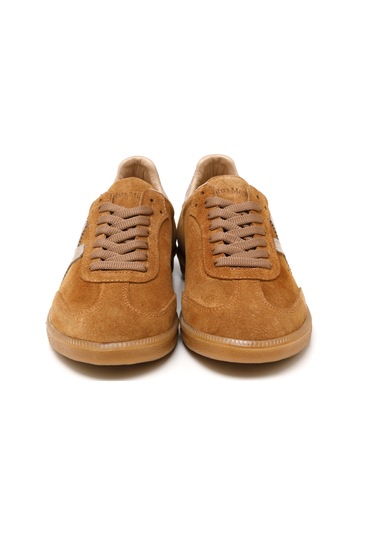 Sneaker Günlük Kadın Rc-25y-088-m-vade John May Velur Conyak-bej Süet Velur Conyak-bej Süet Taba - Bej