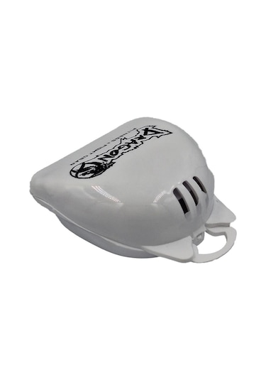 Dragondo 99125 Şeffaf Dişlik Profesyonel Dişlik Ve Saklama Kutusu Boks Dişlik Beyaz