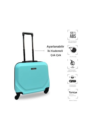 Anhelo Traveller Abs Hostes-pilot Boy Valiz 001