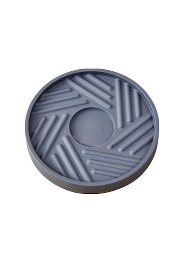 Novahub Gri Çiçek Saksı Tepsisi Tekerlekler İle 360 Derece Rotasyon Haddeleme Tesisi Standı Dayanıklı Saksı Taşıyıcı Ev Bahçe İçin Xl Xl