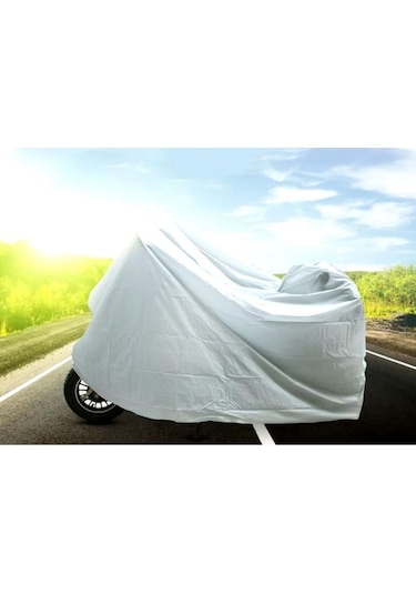 Motosiklet Brandası 4 Mevsim Milflon Suya Ve Rüzgara Dayanıklı Premium Kalite Motor Branda Xl Beden