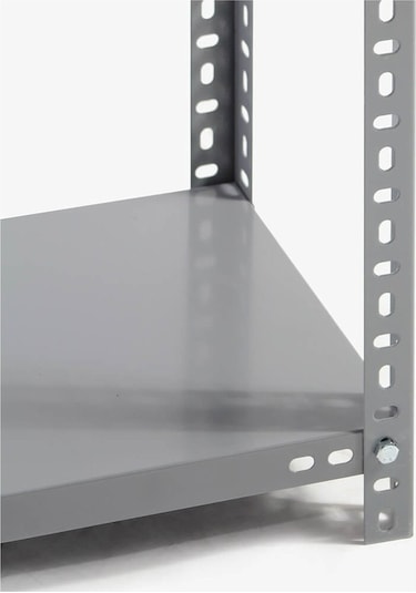 Çelikrafburada 4 Katlı 2 Li Bitişik Çelik Galvaniz Arşiv Rafı Depo Rafı Kiler Rafı 43x93x200 Dx51 Kalite Gümüş