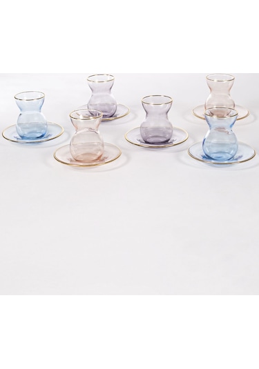 Rakle Five O Clock 12 Parça Çay Seti Çok Renkli