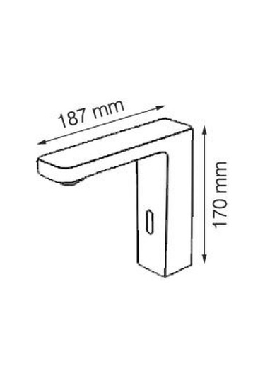 Fause Kfb102-1 Tek Su Girişli Fotoselli Lavabo Bataryası