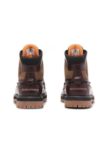 Timberland Tb0a697h Britton Road Mid Lace Up Boot Bordo Erkek Bot Bordo