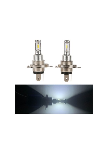 Monyee H4 H1 H3 H7 H8 9005 H6 Oto Led Fari Ampulü 6000k Beyaz 40w 7000lm 1860 Çip Plug&play 50.000+ Saat Ömür